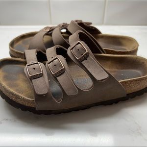 Birkenstock Florida soft slide sandal mocha 36